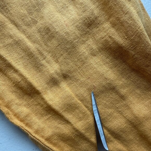 Dissh Maxie Linen Shirt Playsuit Romper Womens Size 6 Resortwear Minimalist Vaca - Picture 11 of 12